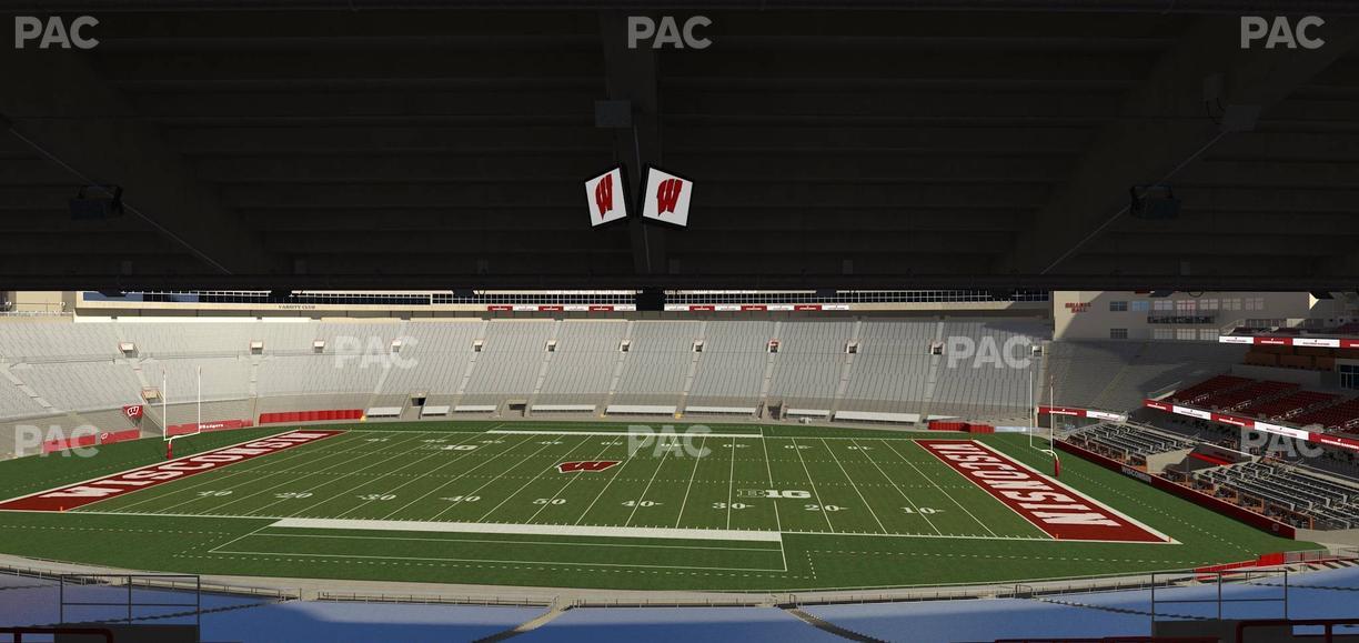 Camp Randall Stadium - Section D Seat View