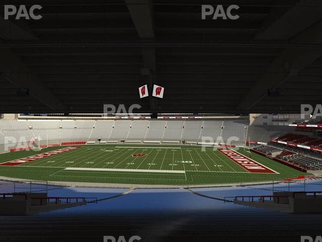 Camp Randall Stadium - Section D Seat View