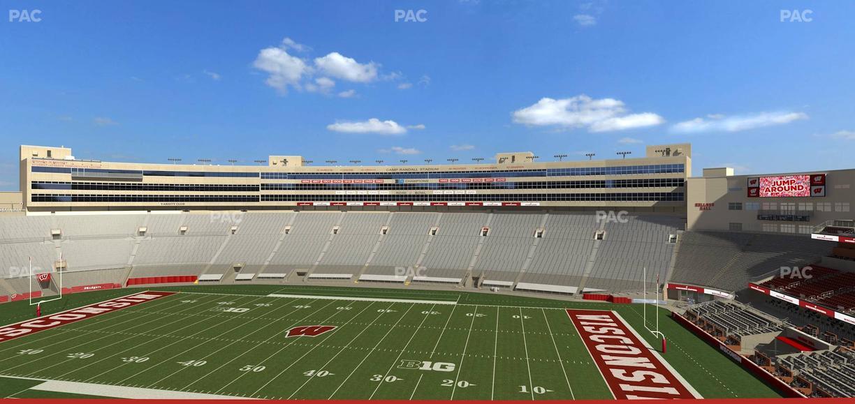 Camp Randall Stadium - Section Dd Seat View