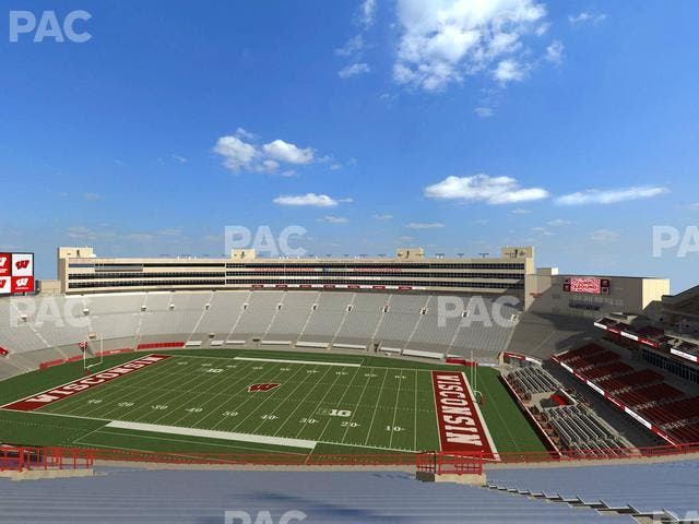 Camp Randall Stadium - Section Dd Seat View