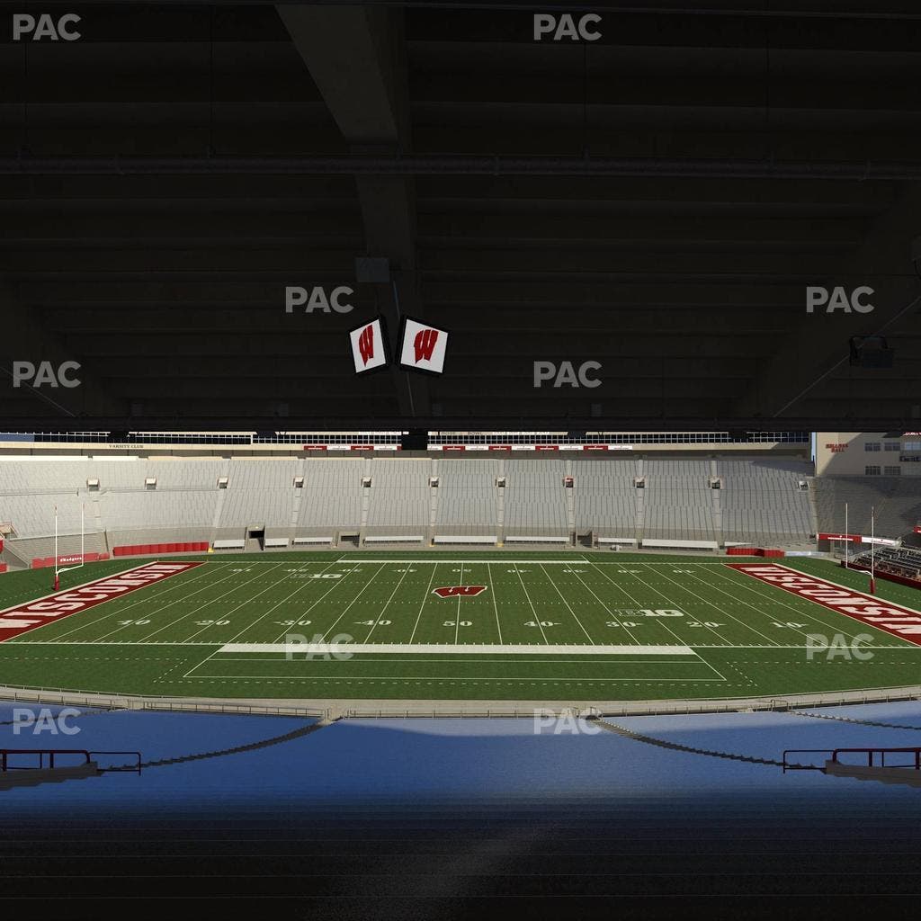 Camp Randall Stadium - Section E Seat View