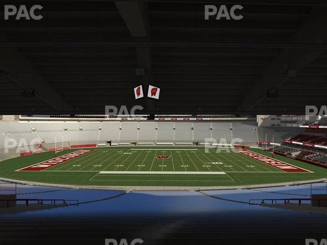 Camp Randall Stadium - Section E Seat View
