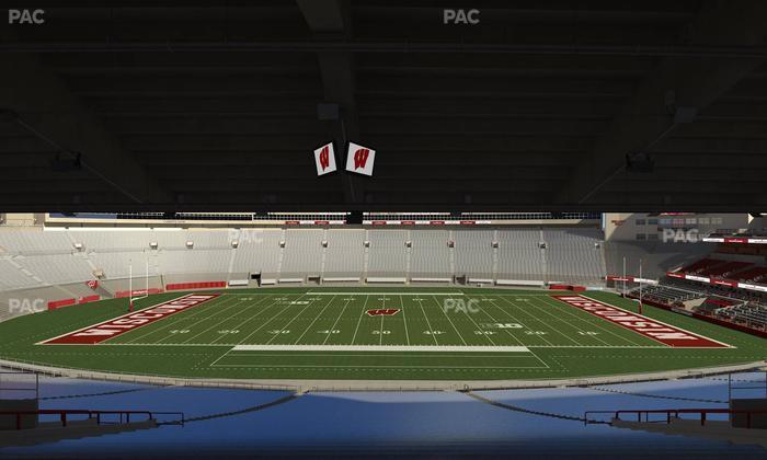 Camp Randall Stadium - Section E Seat View