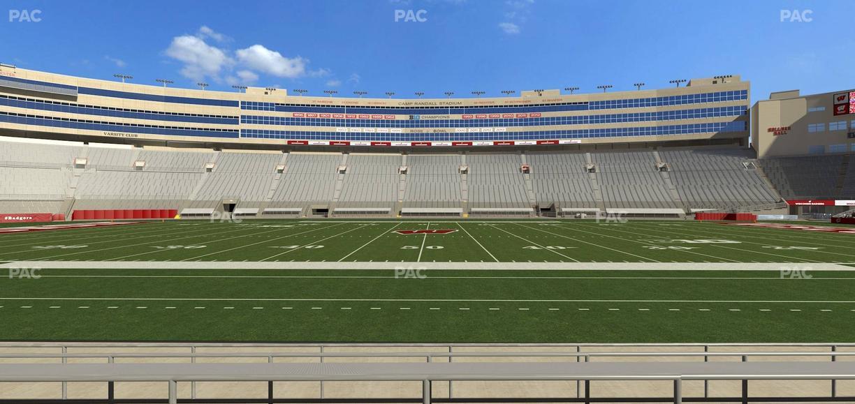 Camp Randall Stadium - Section E Seat View