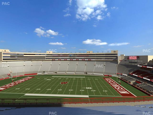 Camp Randall Stadium - Section Ee Seat View Camp Randall Stadium - Section Ee Seat View