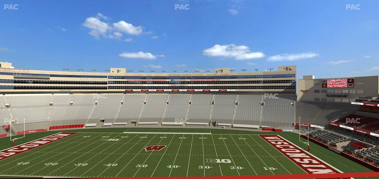 Camp Randall Stadium - Section Ee Seat View