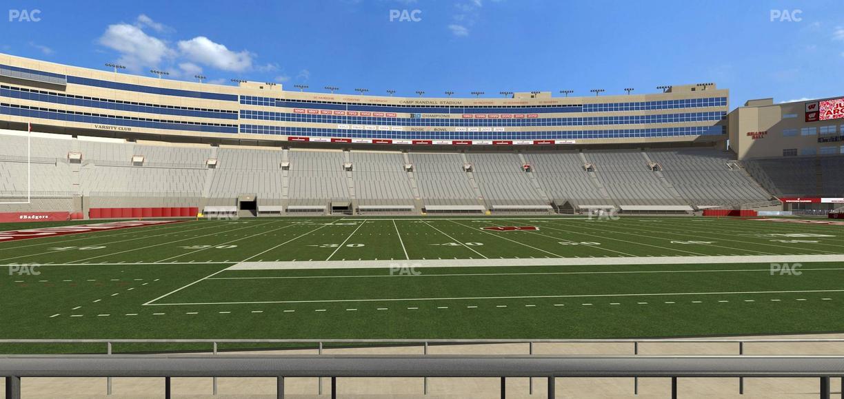 Camp Randall Stadium - Section F Seat View