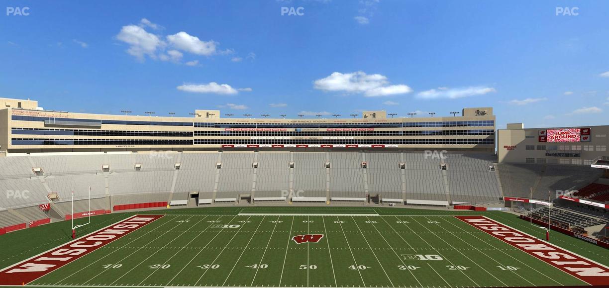 Camp Randall Stadium - Section Ff Seat View