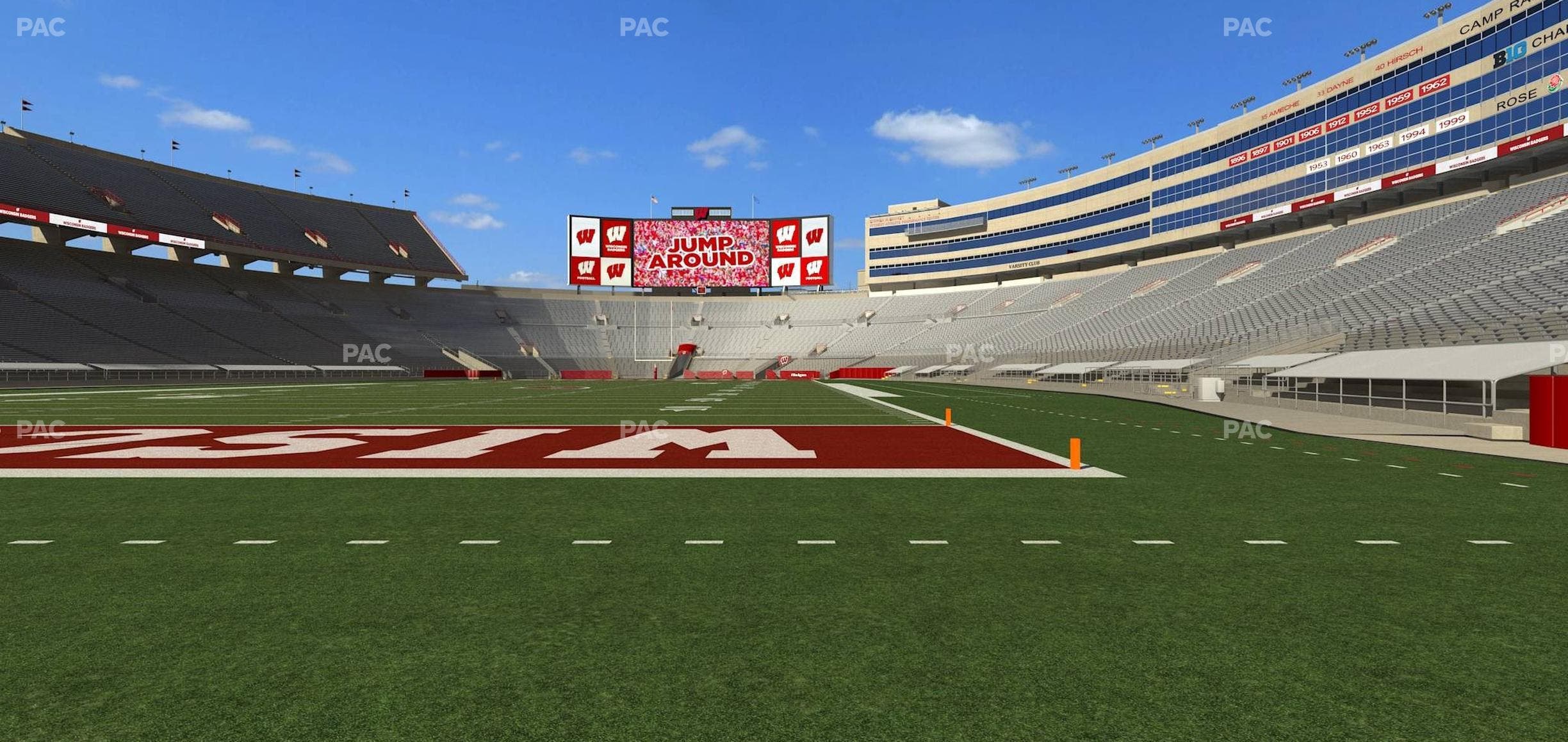Camp Randall Stadium - Section Field Loge Box 1 Seat View