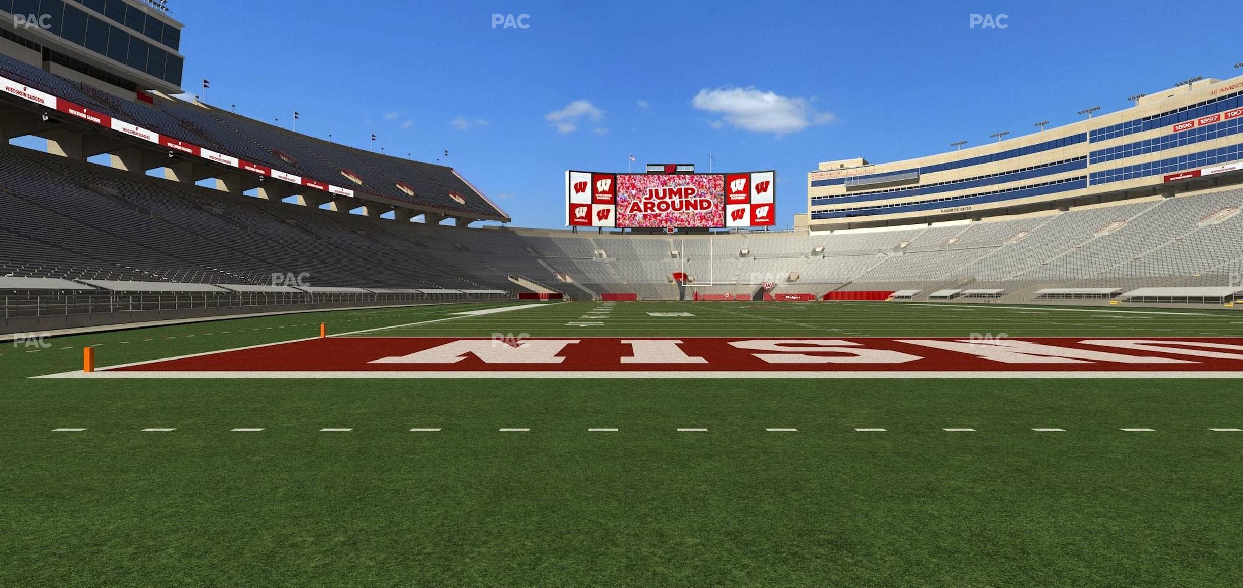 Camp Randall Stadium - Section Field Loge Box 10 Seat View