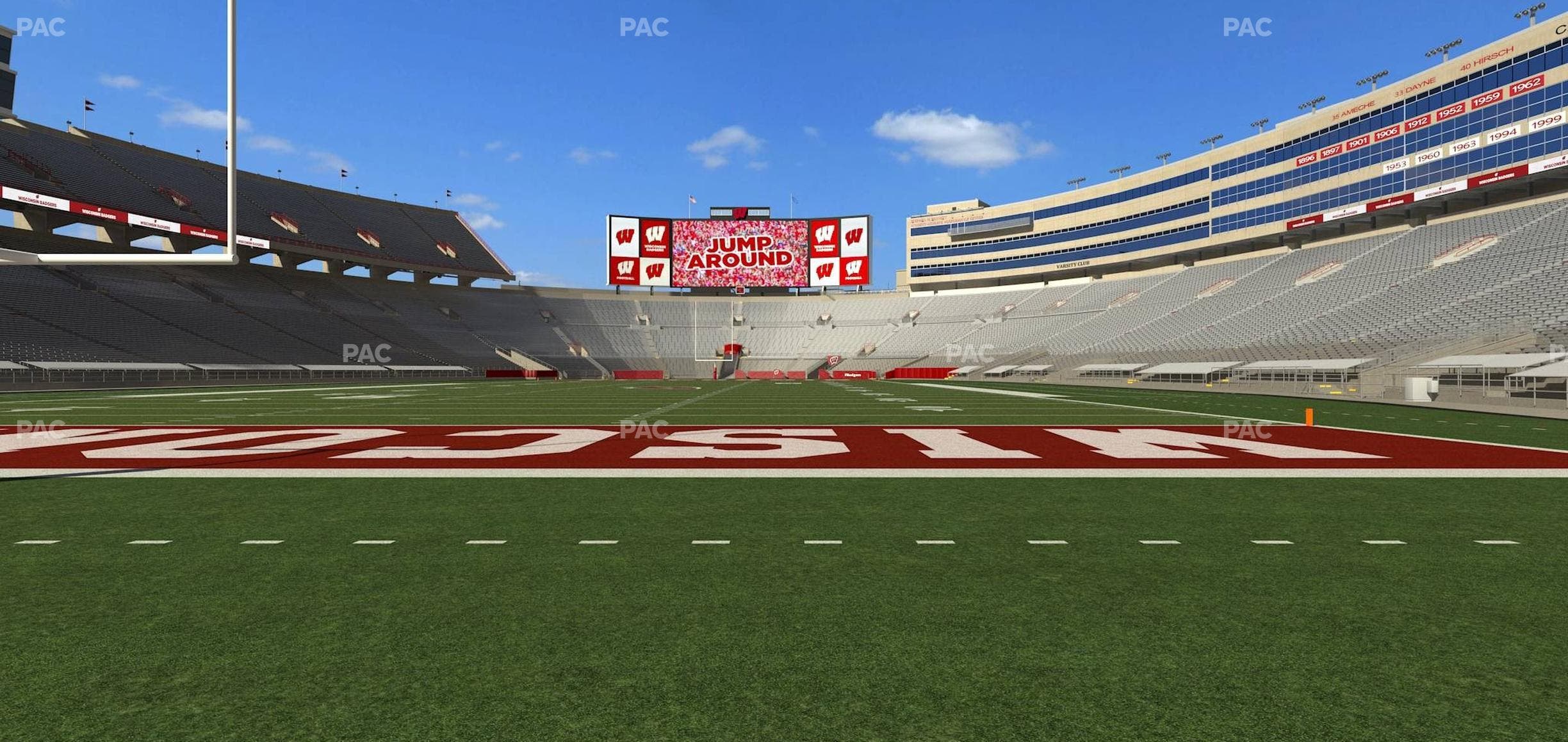 Camp Randall Stadium - Section Field Loge Box 4 Seat View