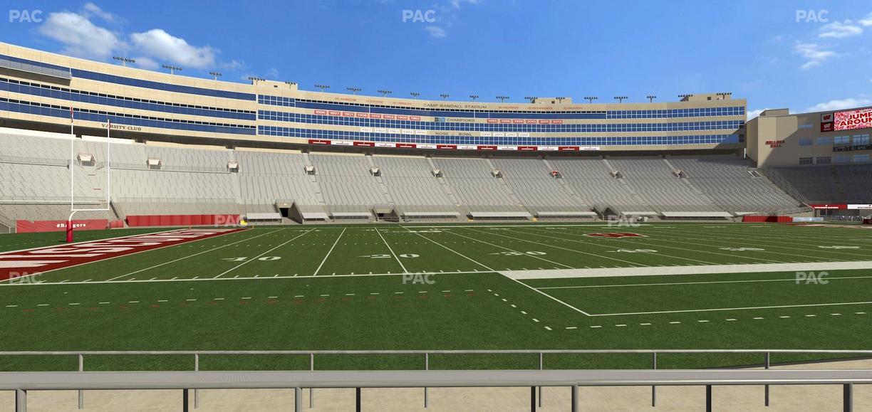 Camp Randall Stadium - Section G Seat View