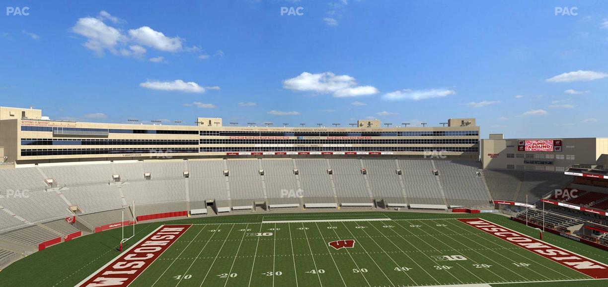 Camp Randall Stadium - Section Gg Seat View