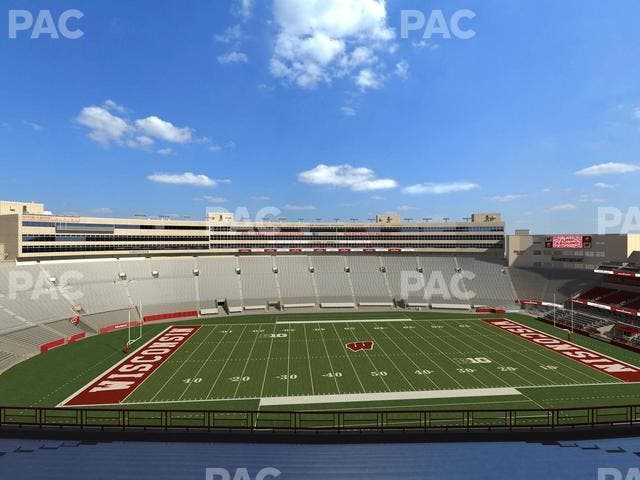Camp Randall Stadium - Section Gg Seat View