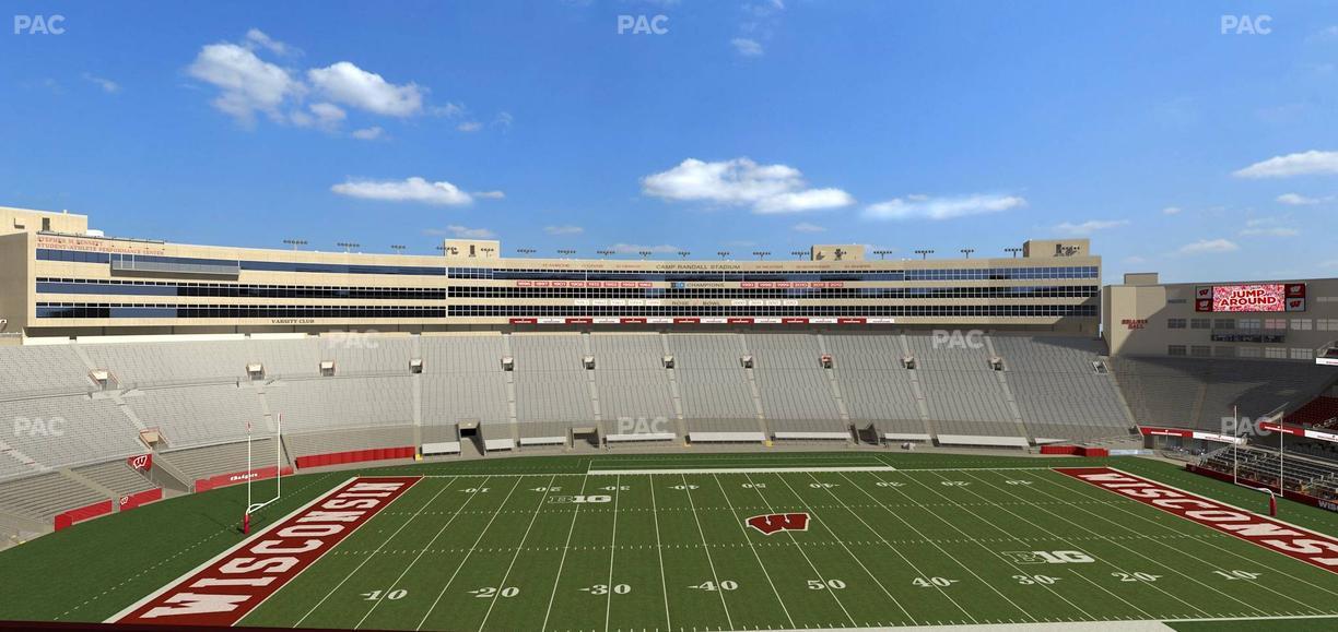 Camp Randall Stadium - Section Gg Seat View