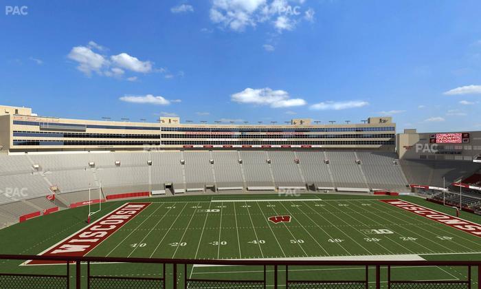 Camp Randall Stadium - Section Gg Seat View
