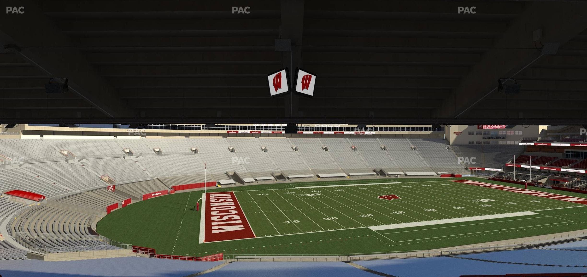 Camp Randall Stadium - Section H Seat View