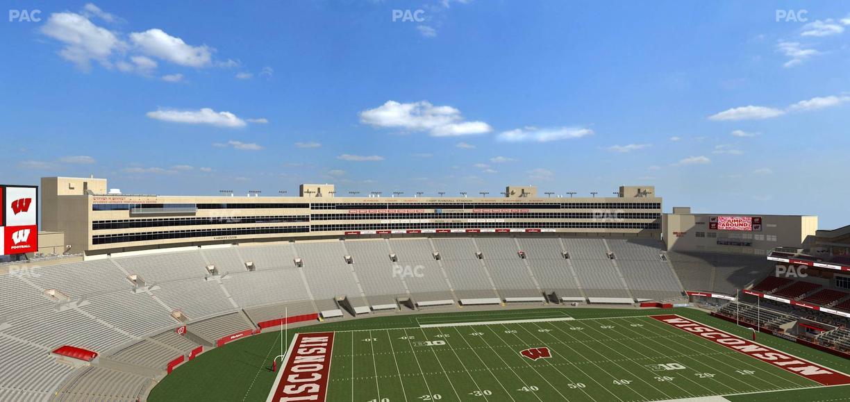 Camp Randall Stadium - Section Hh Seat View