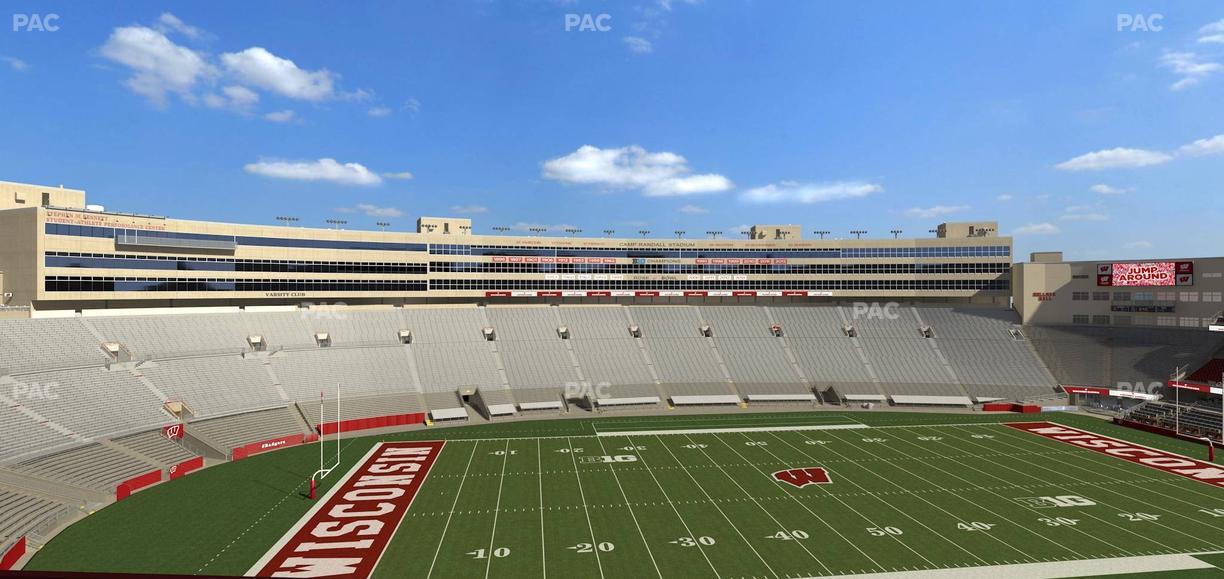 Camp Randall Stadium - Section Hh Seat View