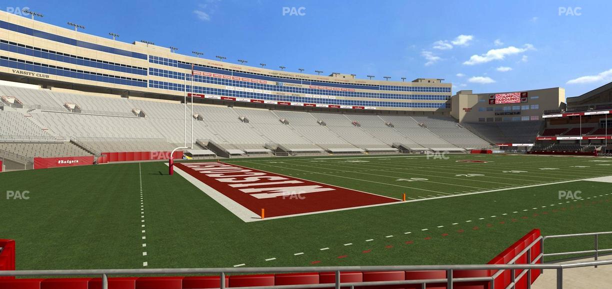 Camp Randall Stadium - Section I Seat View