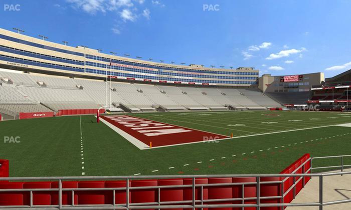 Camp Randall Stadium - Section I Seat View