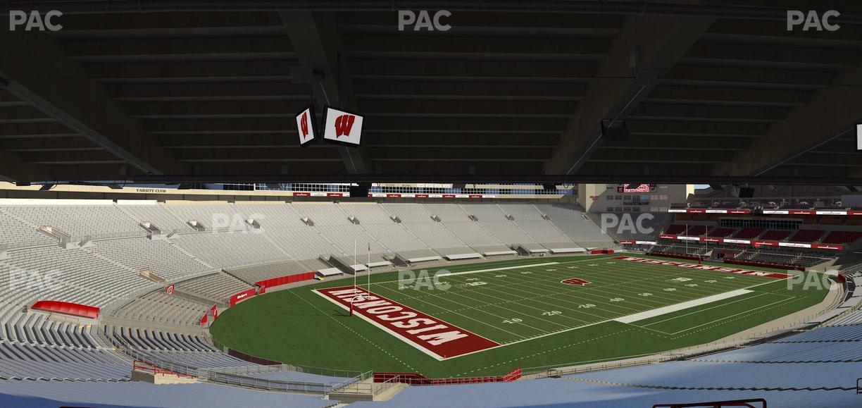 Camp Randall Stadium - Section I Seat View