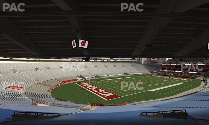 Camp Randall Stadium - Section I Seat View