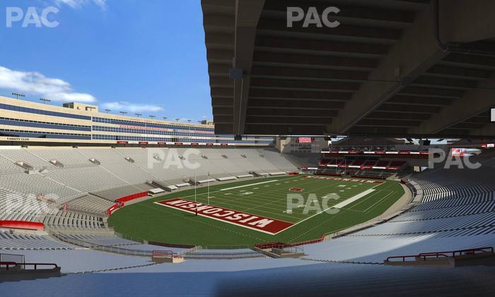 Camp Randall Stadium - Section J Seat View