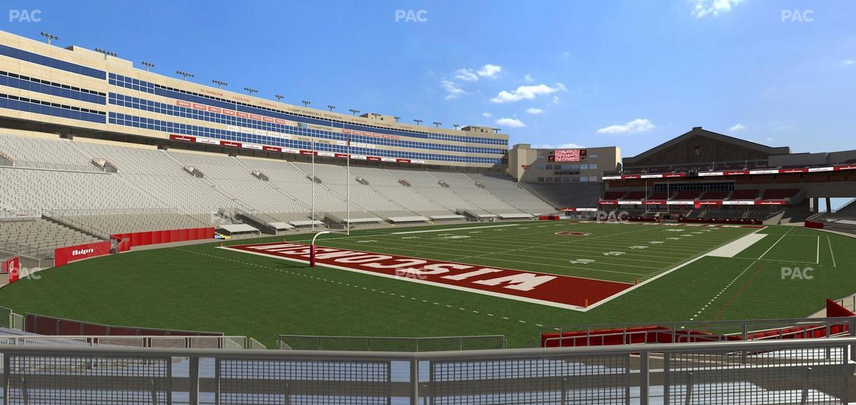 Camp Randall Stadium - Section J Seat View