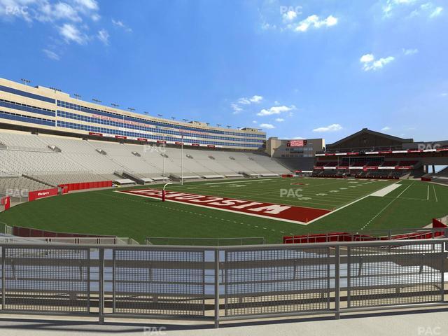 Camp Randall Stadium - Section J Seat View