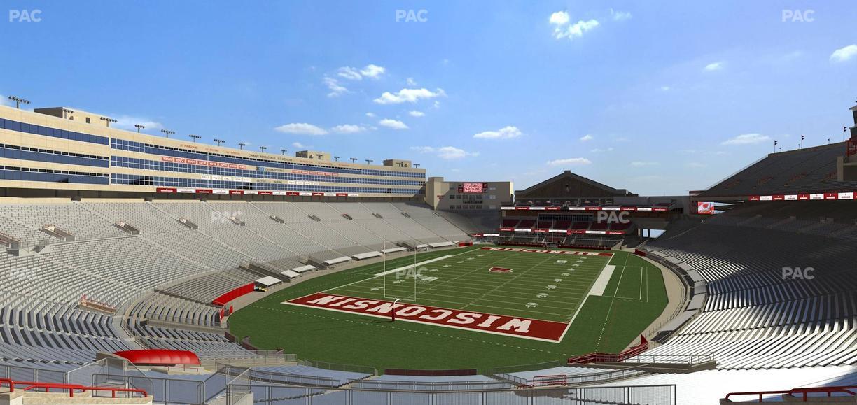 Camp Randall Stadium - Section K Seat View