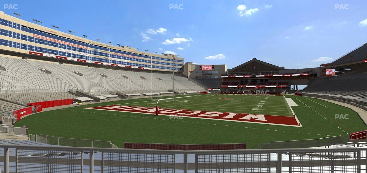 Camp Randall Stadium - Section K Seat View