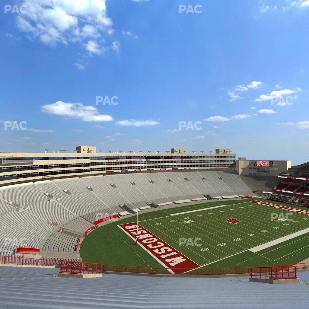 Camp Randall Stadium - Section Kk Seat View