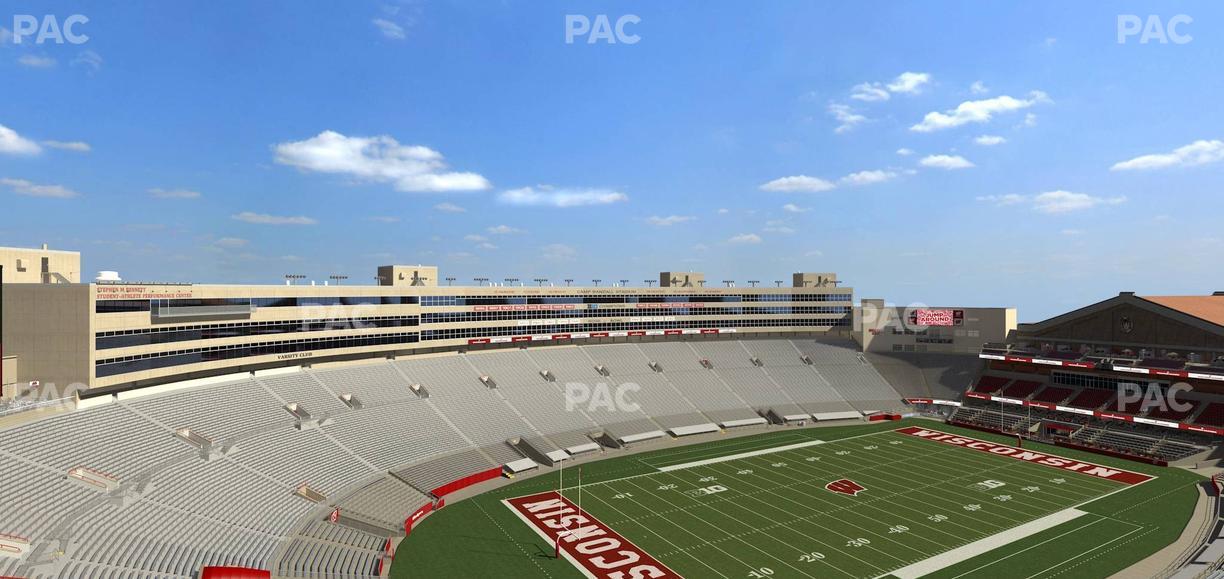 Camp Randall Stadium - Section Kk Seat View
