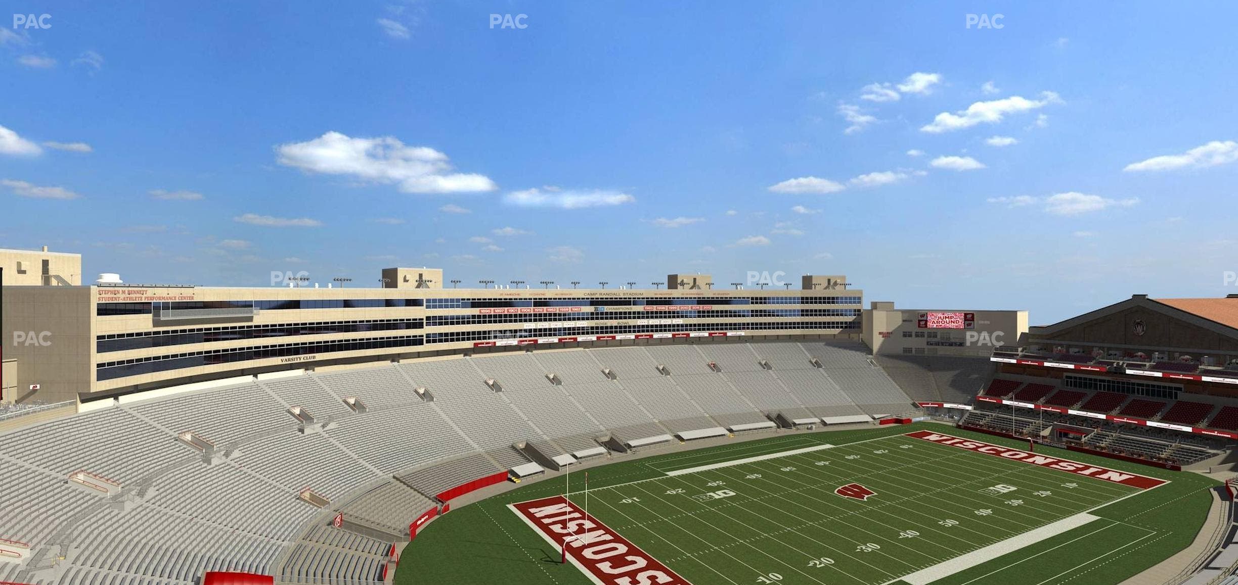 Camp Randall Stadium - Section Kk Seat View