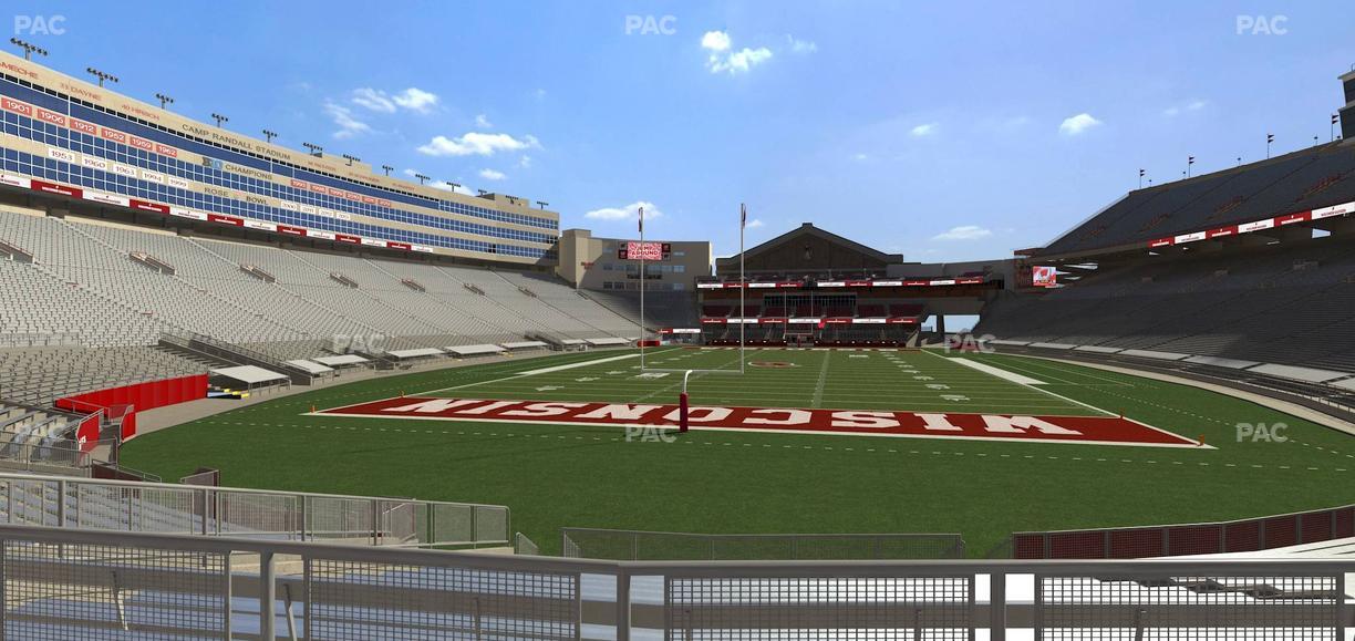 Camp Randall Stadium - Section L Seat View