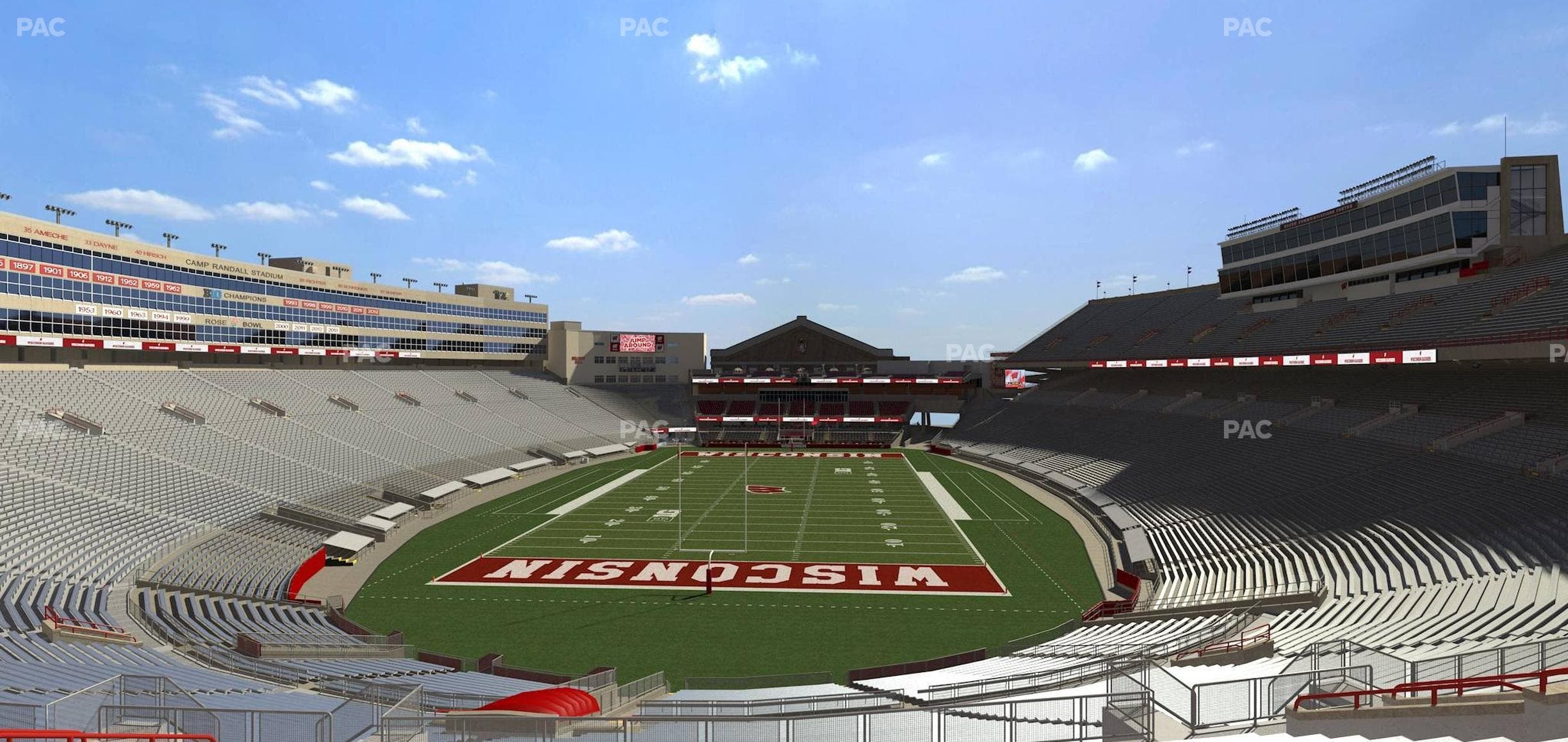 Camp Randall Stadium - Section L Seat View