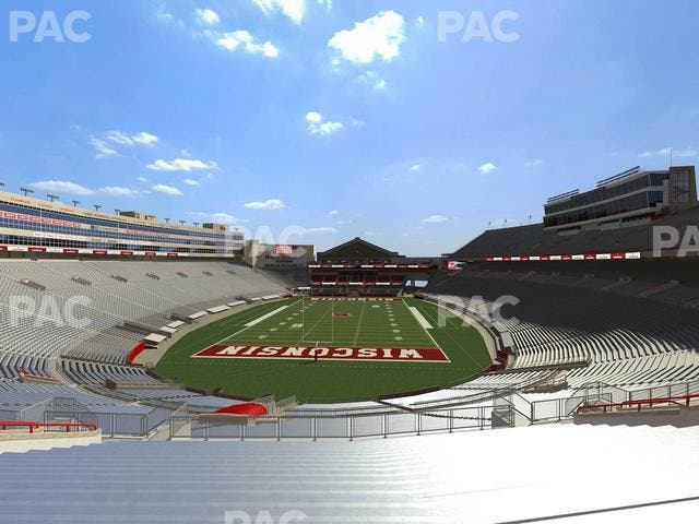 Camp Randall Stadium - Section L Seat View