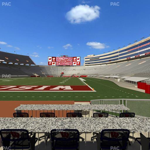 Camp Randall Stadium - Section Ledge Seats 101 Seat View