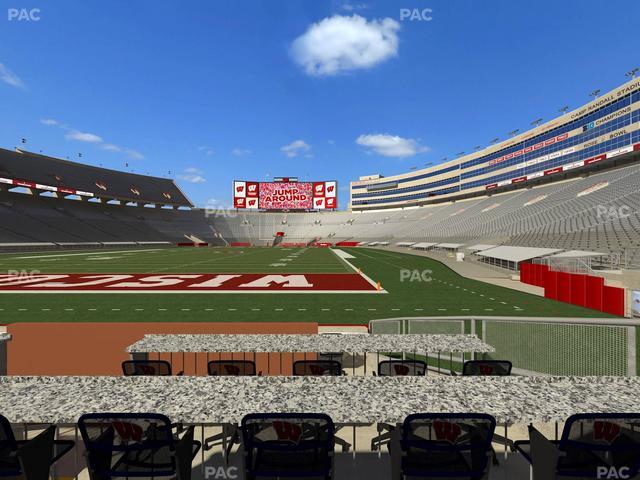 Camp Randall Stadium - Section Ledge Seats 101 Seat View