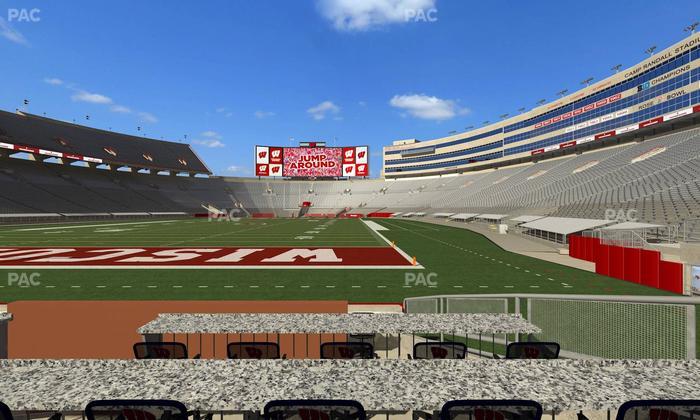Camp Randall Stadium - Section Ledge Seats 101 Seat View