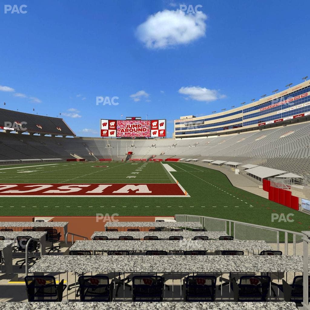 Camp Randall Stadium - Section Ledge Seats 101 Seat View
