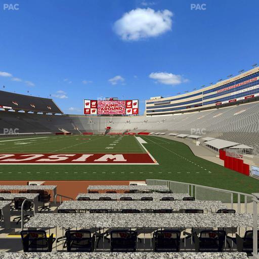 Camp Randall Stadium - Section Ledge Seats 101 Seat View