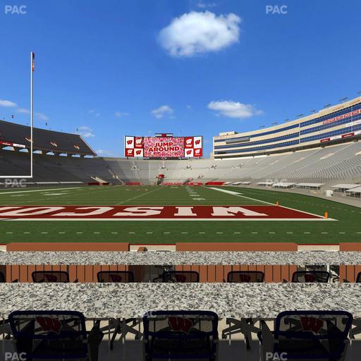 Camp Randall Stadium - Section Ledge Seats 102 Seat View