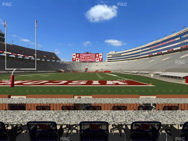 Camp Randall Stadium - Section Ledge Seats 102 Seat View