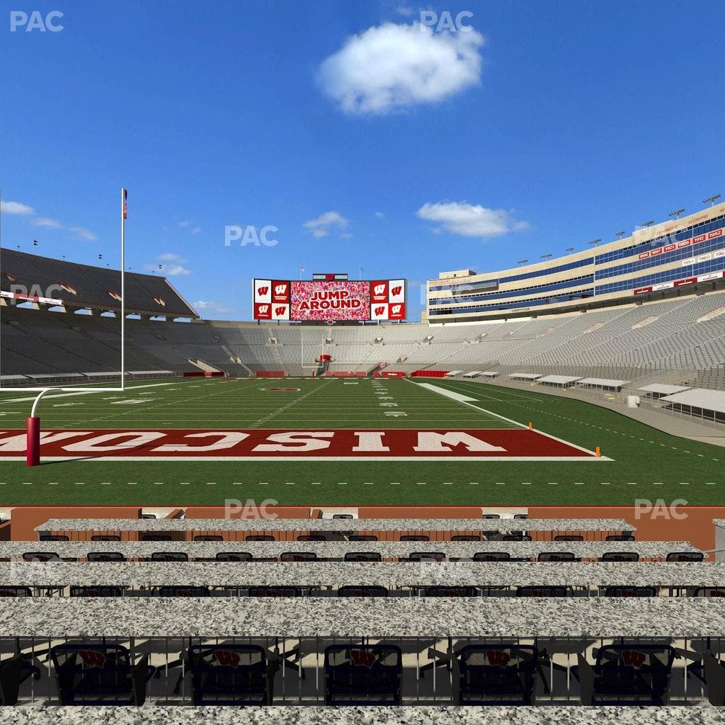 Camp Randall Stadium - Section Ledge Seats 102 Seat View