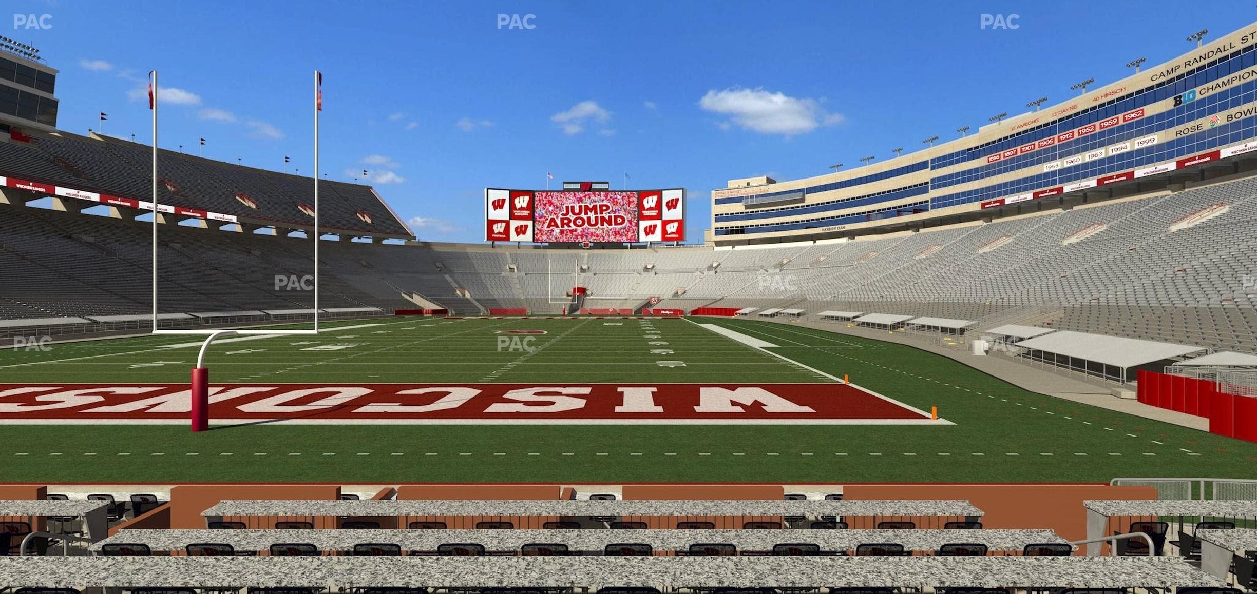 Camp Randall Stadium - Section Ledge Seats 102 Seat View