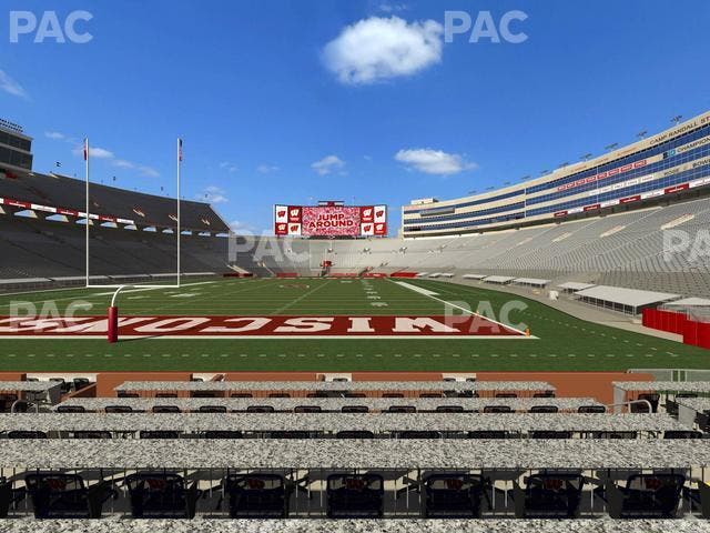 Camp Randall Stadium - Section Ledge Seats 102 Seat View