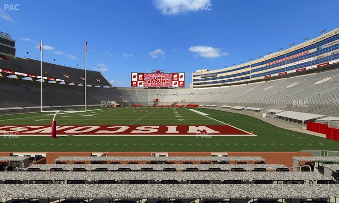 Camp Randall Stadium - Section Ledge Seats 102 Seat View