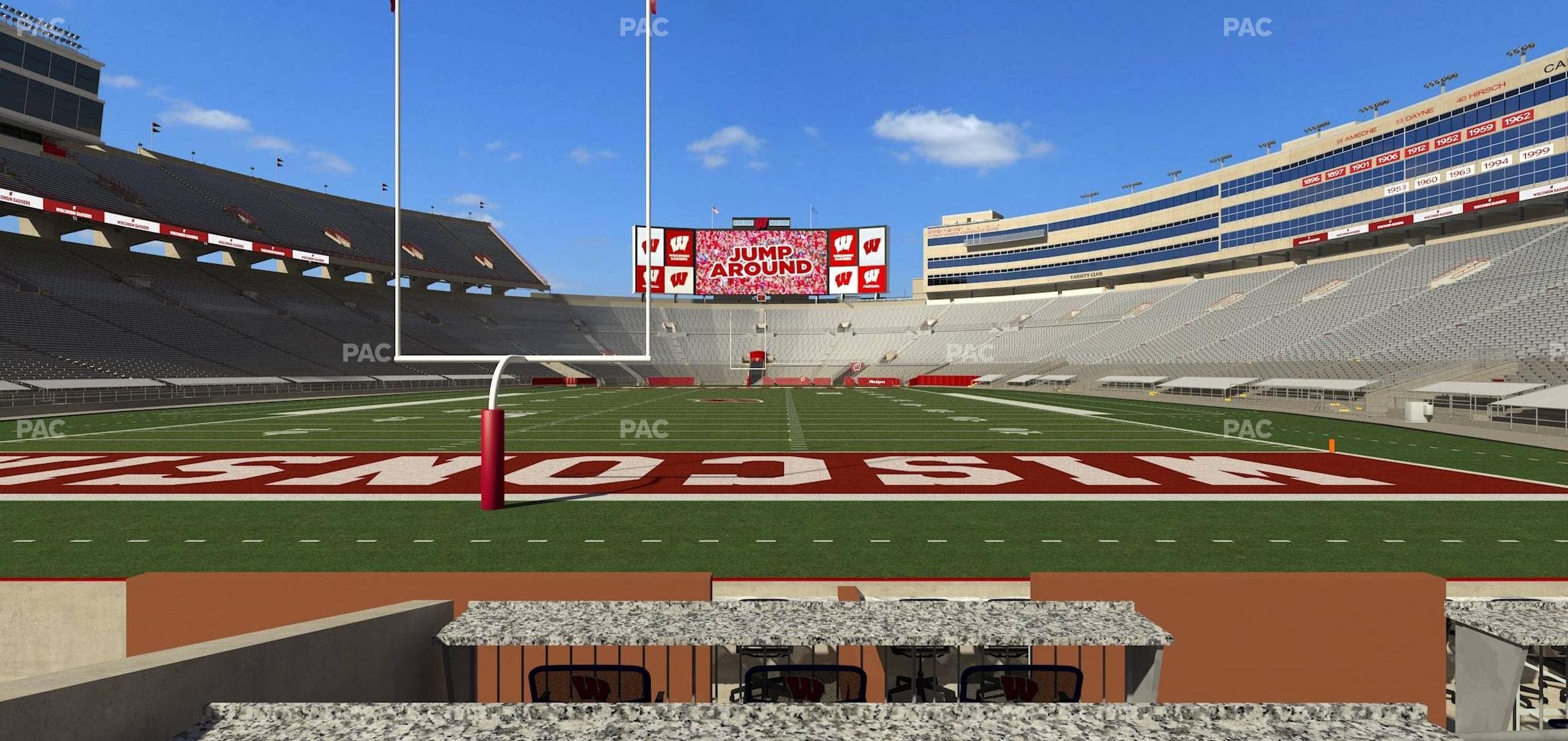 Camp Randall Stadium - Section Ledge Seats 103 Seat View